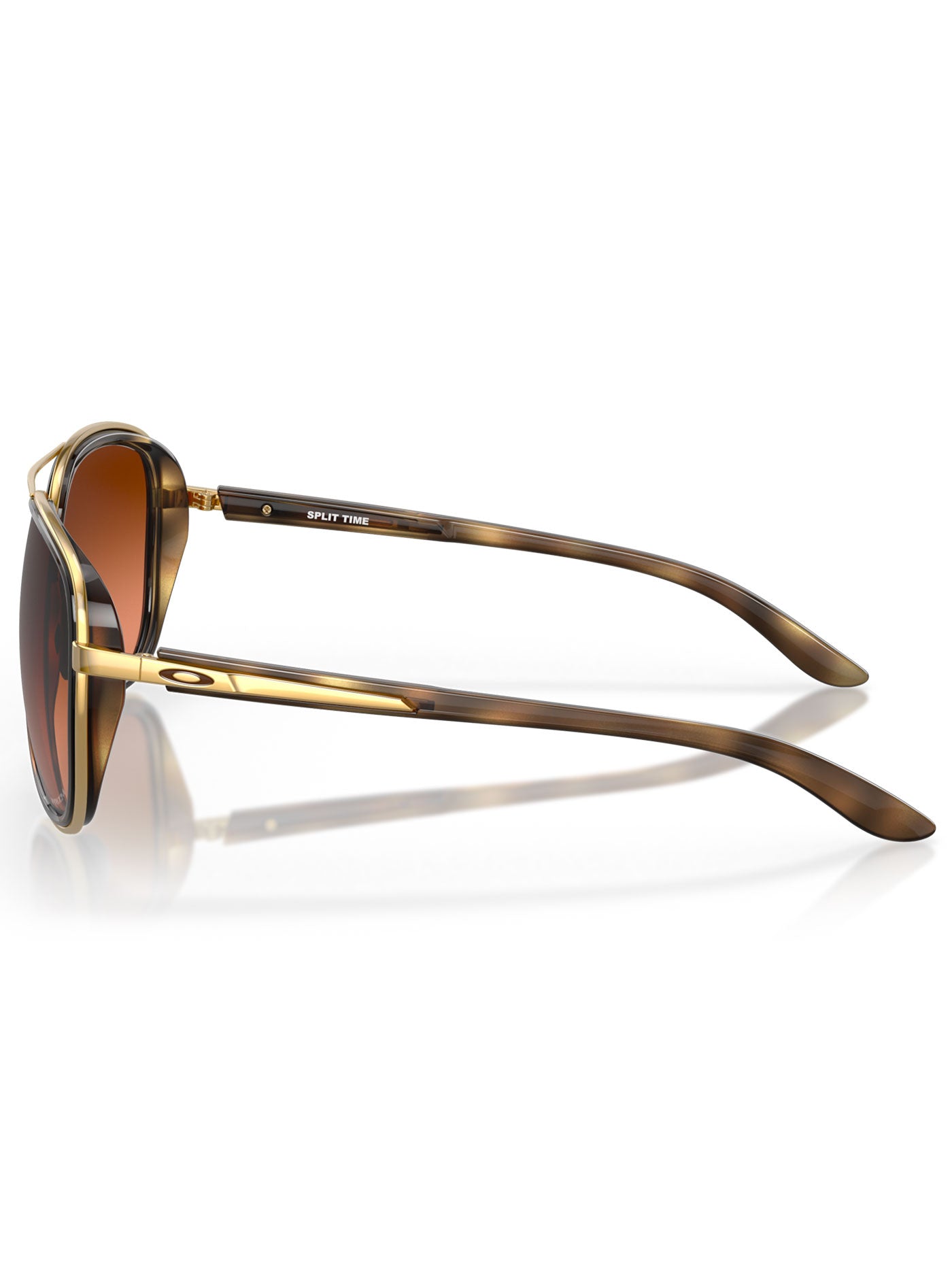 Oakley Split Time sunglasses in Brown Tortoise with Prizm Brown Gradient In BOX OAKLEY Women main image 4