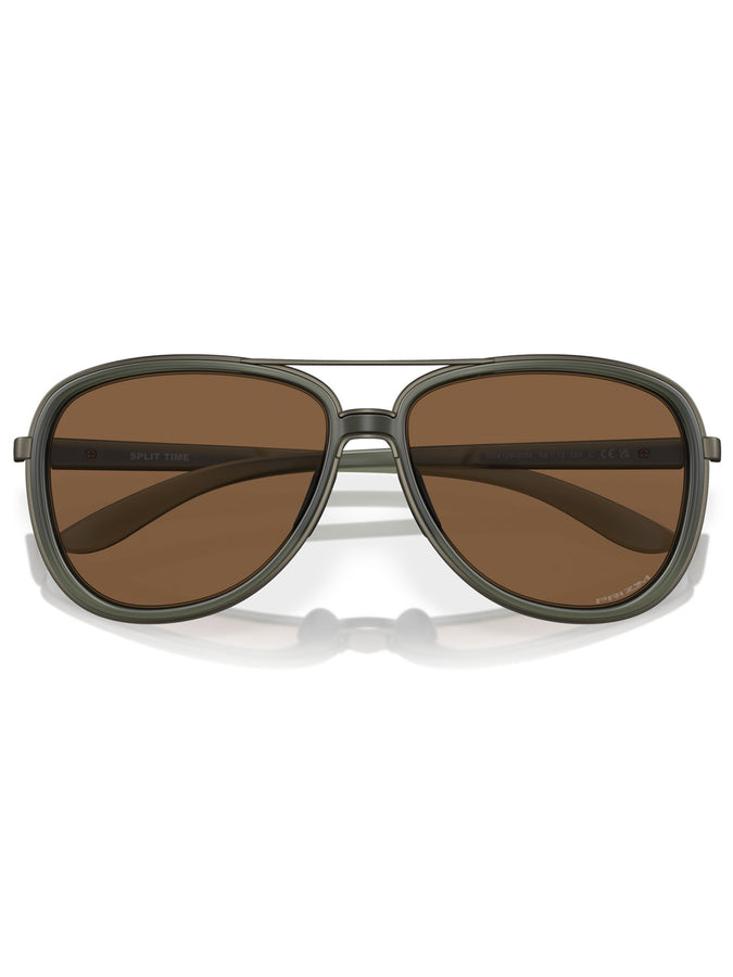 Oakley 2024 Split Time Matte Olive Ink/Prizm Bronze Sunglasses | MATTE OLIVE/PRIZM BRONZE