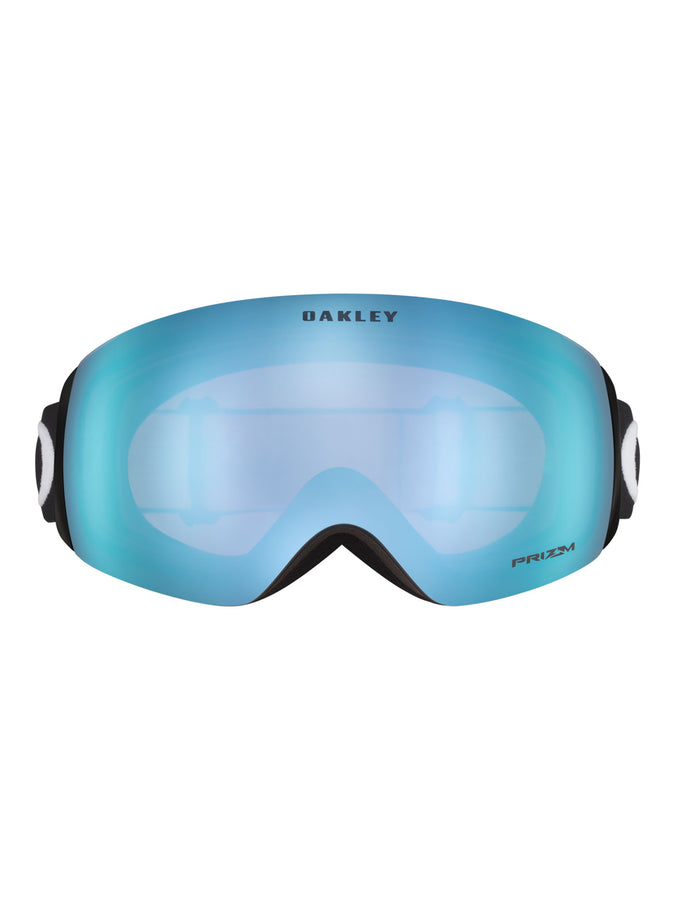 Oakley Flight Deck M Matte Black/Prizm Snow Sapphire Irid Goggle | MATTE BLACK/PRZM SNOW SAPPHIRE