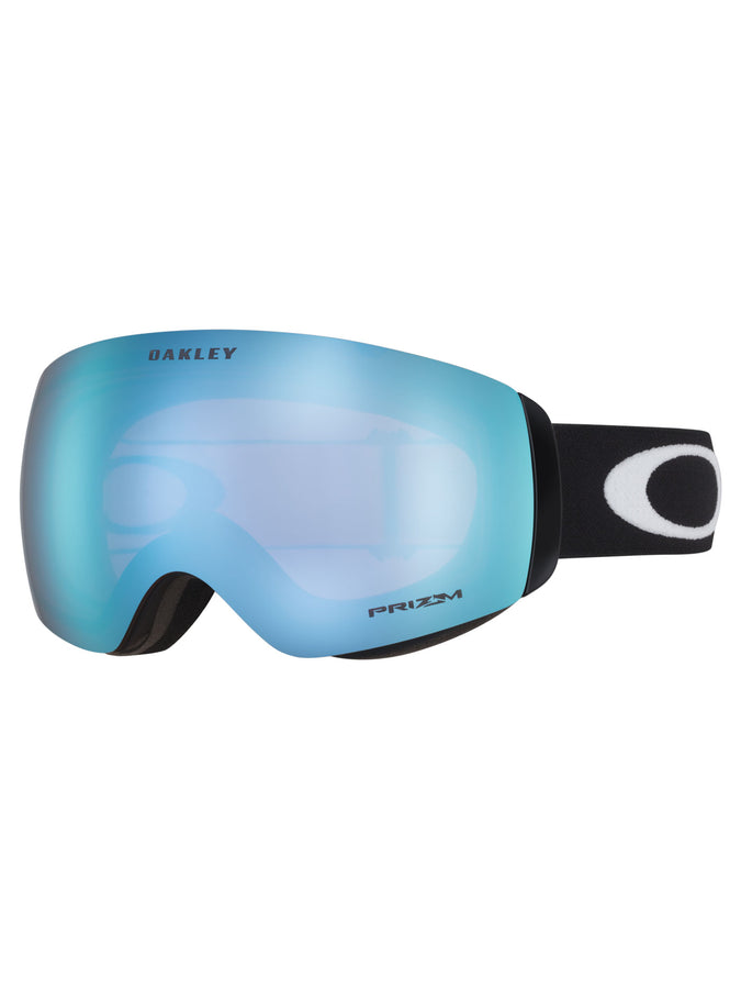 Oakley Flight Deck M Matte Black/Prizm Snow Sapphire Irid Goggle | MATTE BLACK/PRZM SNOW SAPPHIRE