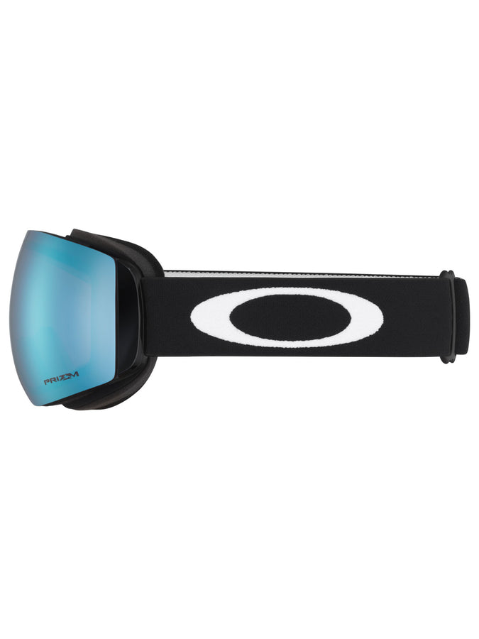 Oakley Flight Deck M Matte Black/Prizm Snow Sapphire Irid Goggle | MATTE BLACK/PRZM SNOW SAPPHIRE