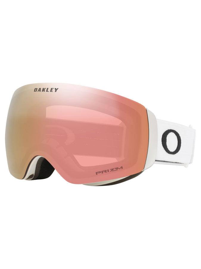 Oakley Flight Deck M Matte White/Prizm Rose Gold Goggle | MATTE WHITE/PRIZM ROSE GOLD