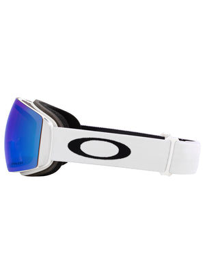 Oakley Flight Deck M White/Argon Irid Snowboard Goggle 2024
