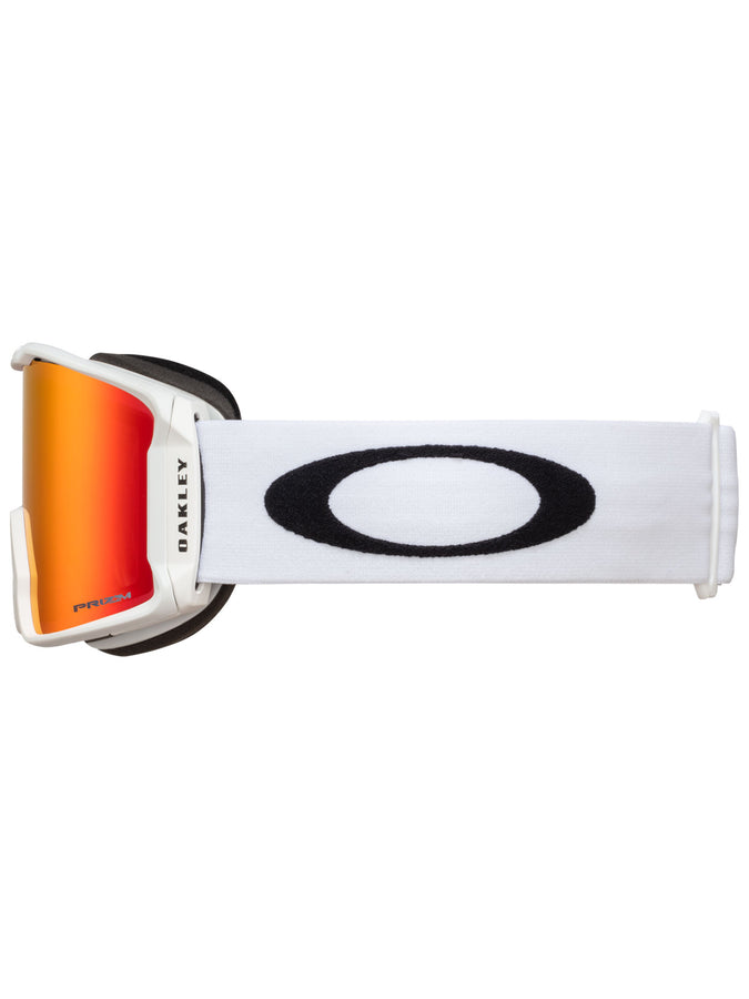 Oakley Line Miner L Matte White/Prizm Snow Torch Irid Goggle | MATTE WHITE/PRIZM SNOW TORCH