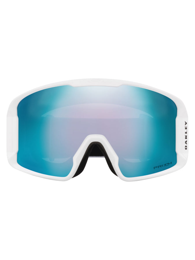Oakley Line Miner L Matte White/Prizm Snow Sapphire Irid Goggle | MATTE WHT/PRIZM SNOW SAPPHIRE
