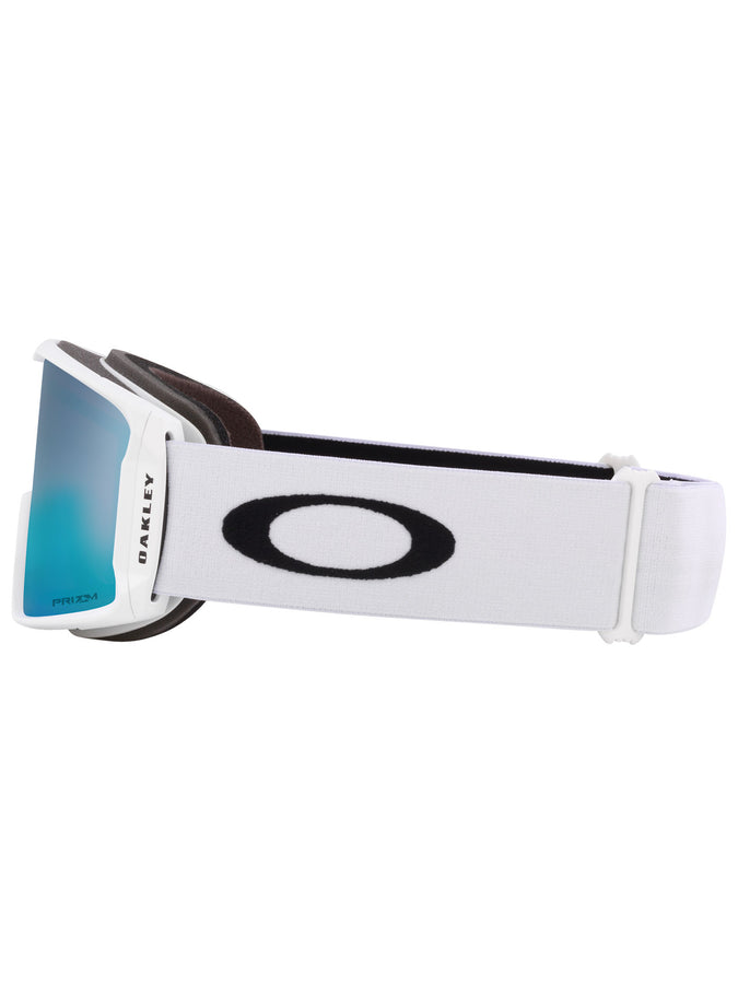 Oakley Line Miner L Matte Wht/Prizm Snow Sapphire Irid Goggle | MATTE WHT/PRIZM SNOW SAPPHIRE