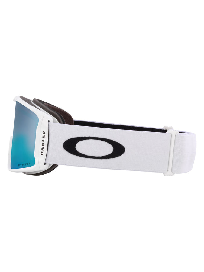 Oakley Line Miner L Matte White/Prizm Snow Sapphire Irid Goggle | MATTE WHT/PRIZM SNOW SAPPHIRE