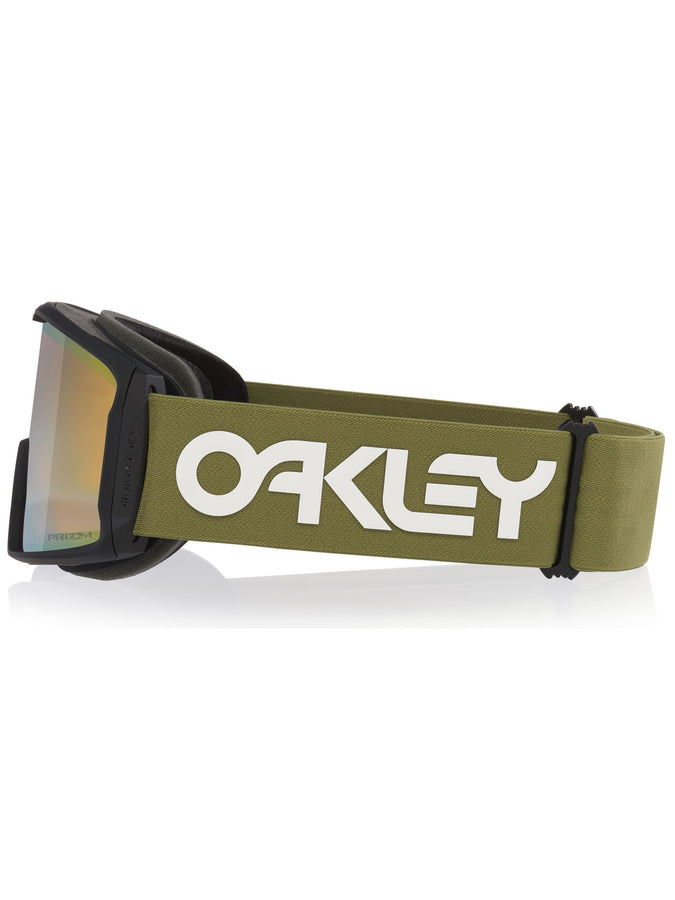 Oakley Line Miner L Black/Prizm Snow Sage Gold Iridium Goggle | BLACK/PRIZM SNOW SAGE GOLD