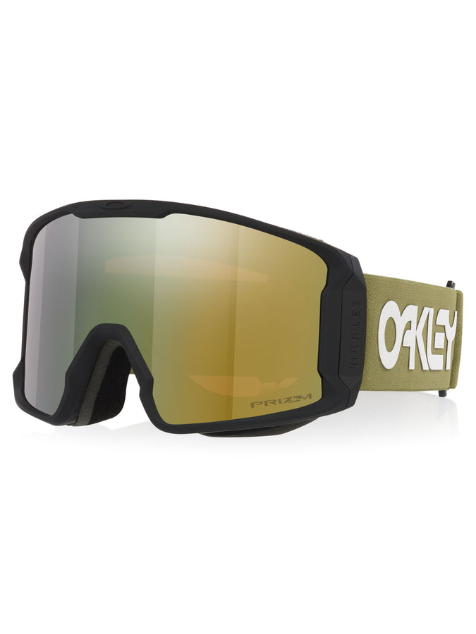 Oakley Line Miner L Black/Prizm Snow Sage Gold Iridium Goggle | BLACK/PRIZM SNOW SAGE GOLD