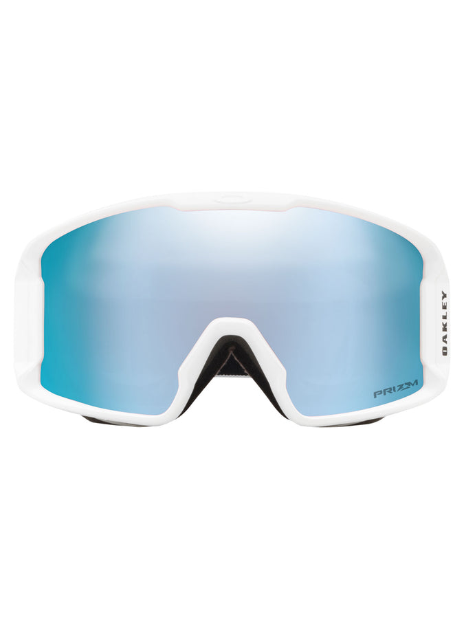 Oakley Line Miner M Matte White/Prizm Snow Sapphire Irid Goggle Winter 2027 | MATTE WHT/PRIZM SNOW SAPPHIRE