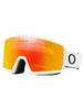 Oakley Target Line L Matte White/Fire Iridium Goggle