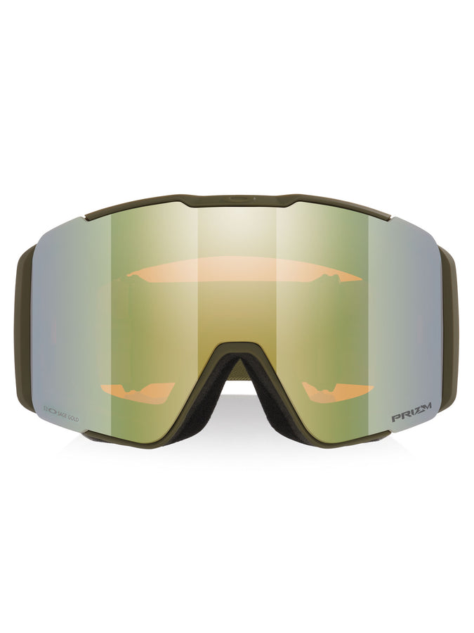 Oakley Line Miner Pro L Green/Sage Gold + Prizm Clear Goggle | MATTE DARK GRN/PRIZM SAGE GOLD