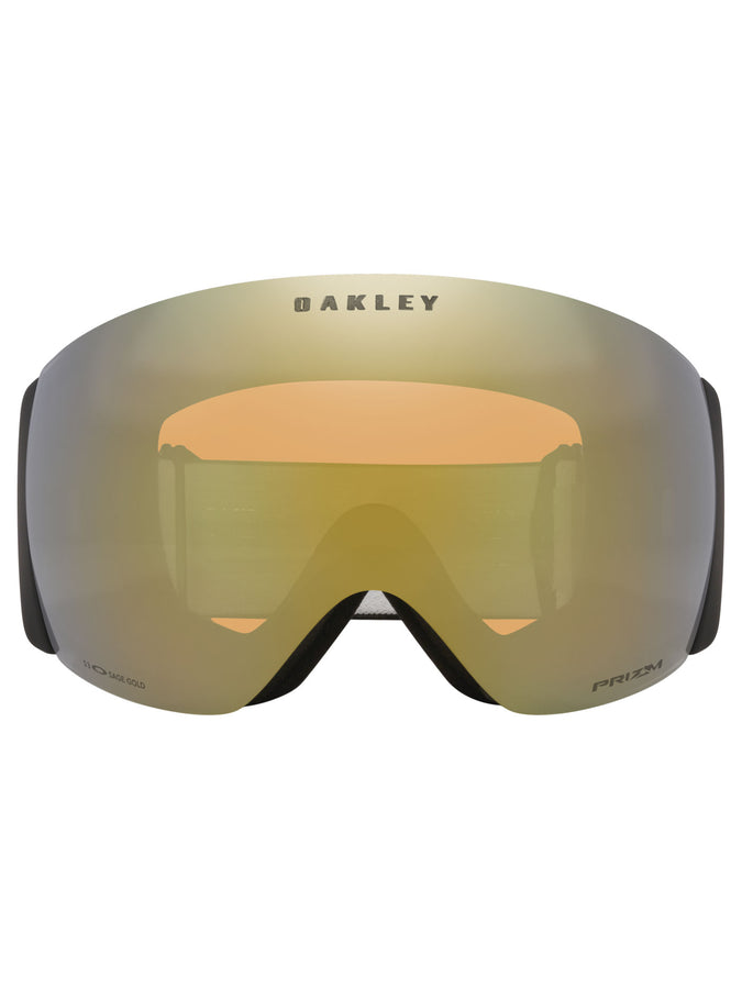 Oakley Flight Deck Pro L Black/Sage Gold + Prizm Iced Goggle | MATTE BLACK/PRIZM SAGE GOLD