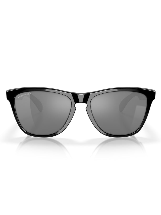 Oakley Frogskins Polished Black/Prizm Black Sunglasses | PLSH BLACK/PRIZM BLACK