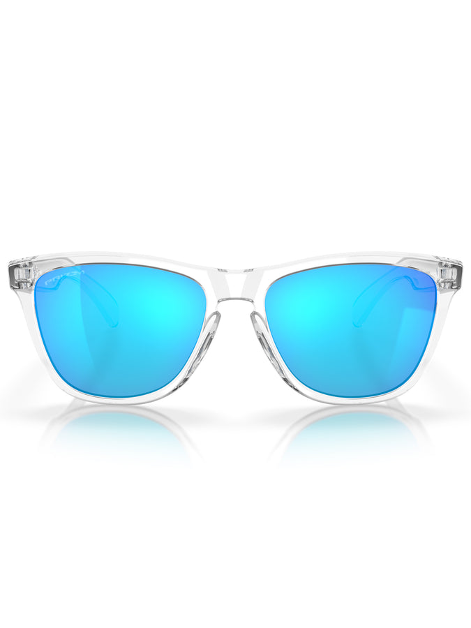 Oakley Frogskins Crystal Clear/Prizm Sapphire Sunglasses | CRYSTAL CLEAR/PRIZM SAPPHIRE