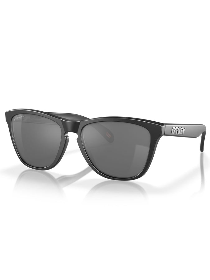 Oakley 2024 Frogskins Matte Black/Prizm Black Polarized Sunglasses | MATTE BLACK/PRIZM BLACK 
