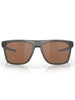 Oakley Leffingwell Matte Grey/Prizm Tungsten Sunglasses