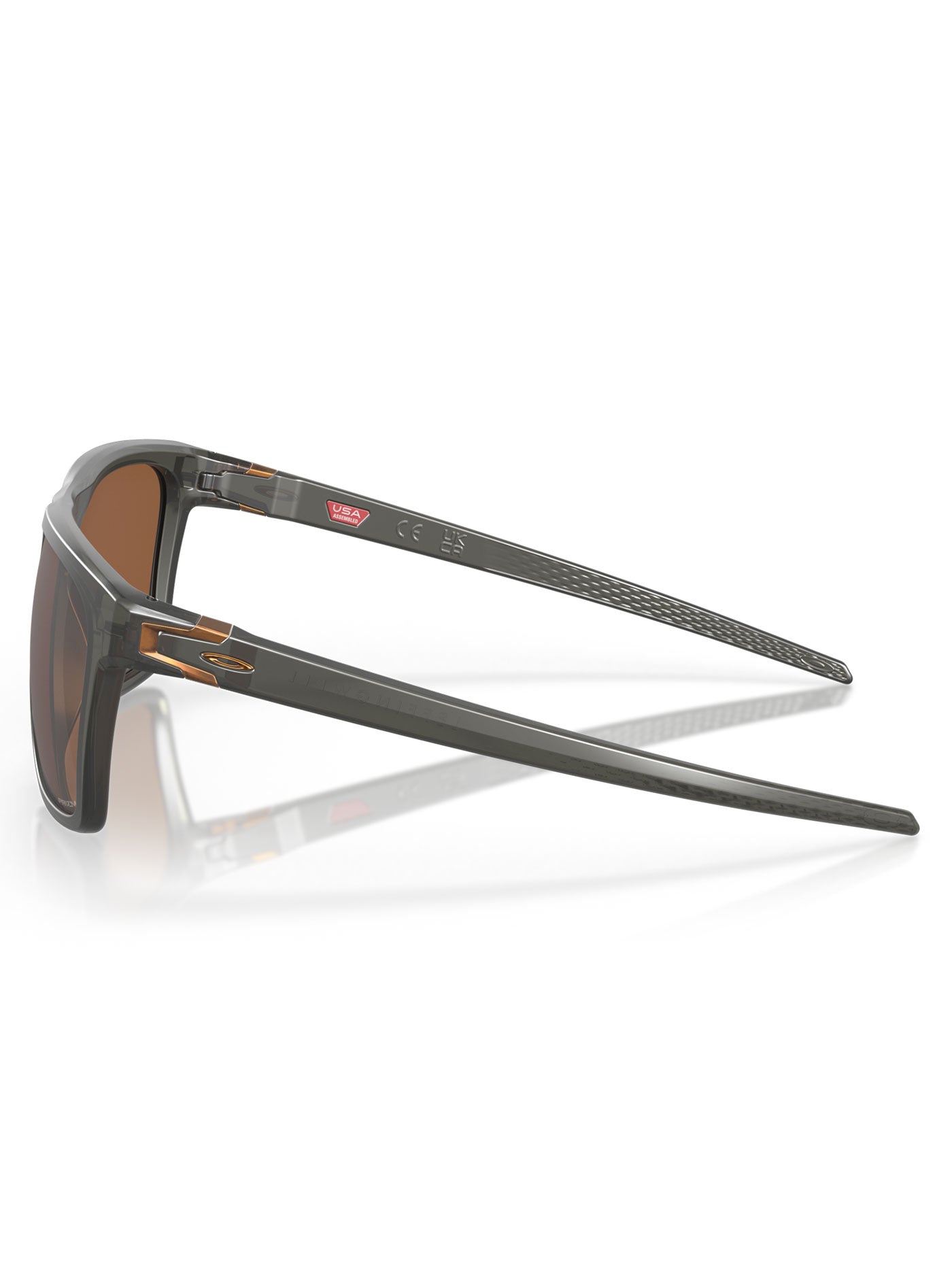 Oakley Leffingwell Matte Grey/Prizm Tungsten Sunglasses