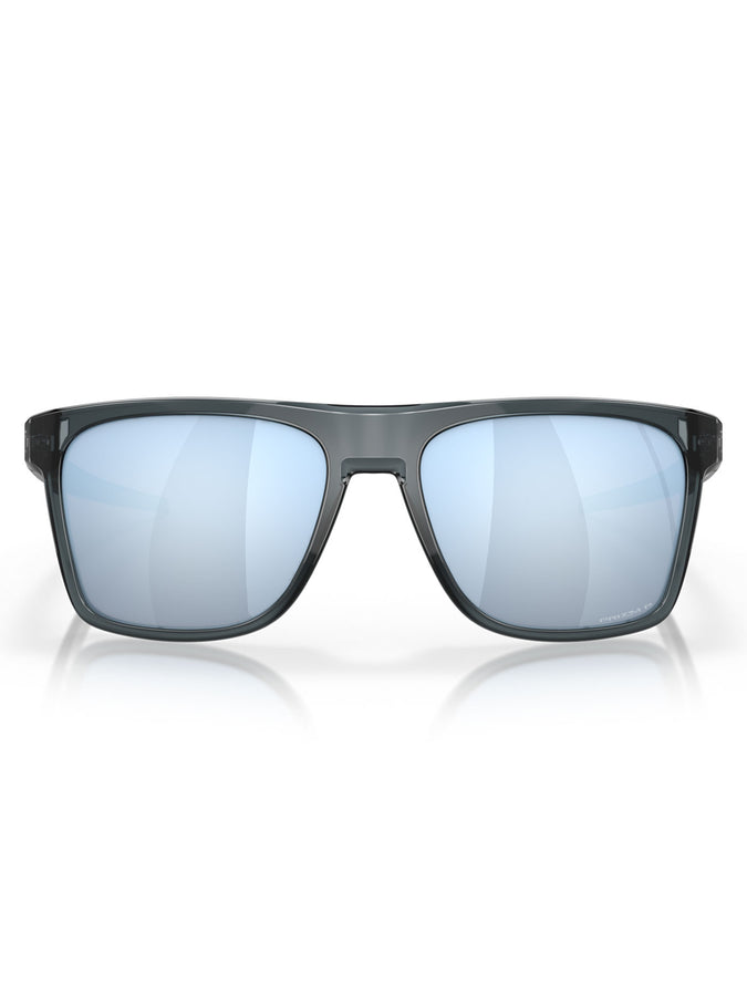 Oakley Leffingwell Crystal Black/Prizm Deep Water Polarized Sunglasses | CRYSTAL BLACK/PRIZM DEEP WATER