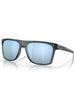 Oakley Leffingwell Crystal Black/Prizm Deep Water Polarized Sunglasses