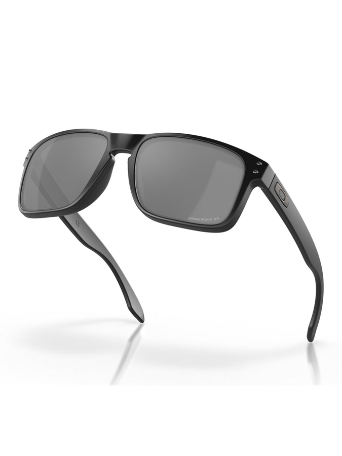 Oakley Holbrook Matte Black/Prizm Black Irid Pol Sunglasses | MAT BLK/PRZM BLK IRID POL