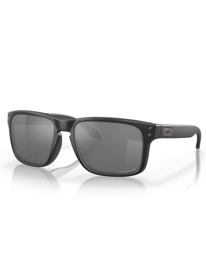 Oakley Holbrook Matte Black/Prizm Black Polarized Sunglasses | MATTE BLACK/PRIZM BLACK