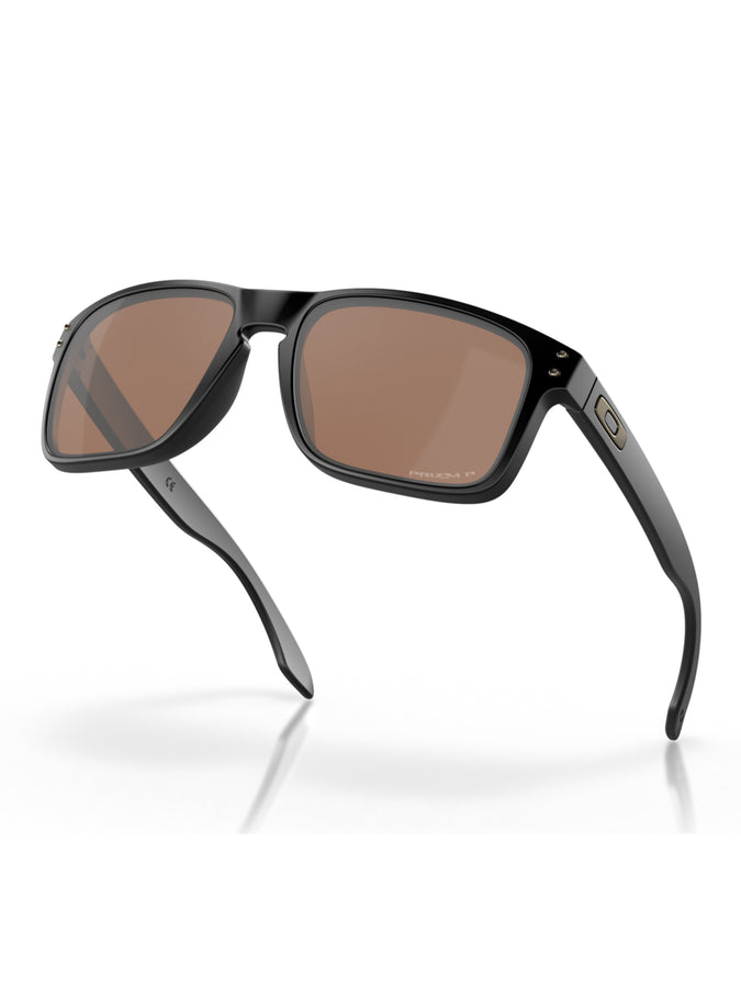 Oakley Holbrook Matte Black/Prizm Tungsten Pol Sunglasses | MAT BLK/PRZM TUNG IRID PO