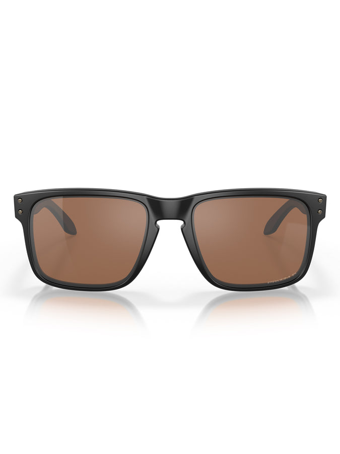 Oakley Holbrook Matte Black/Prizm Tungsten Pol Sunglasses | MAT BLK/PRZM TUNG IRID PO