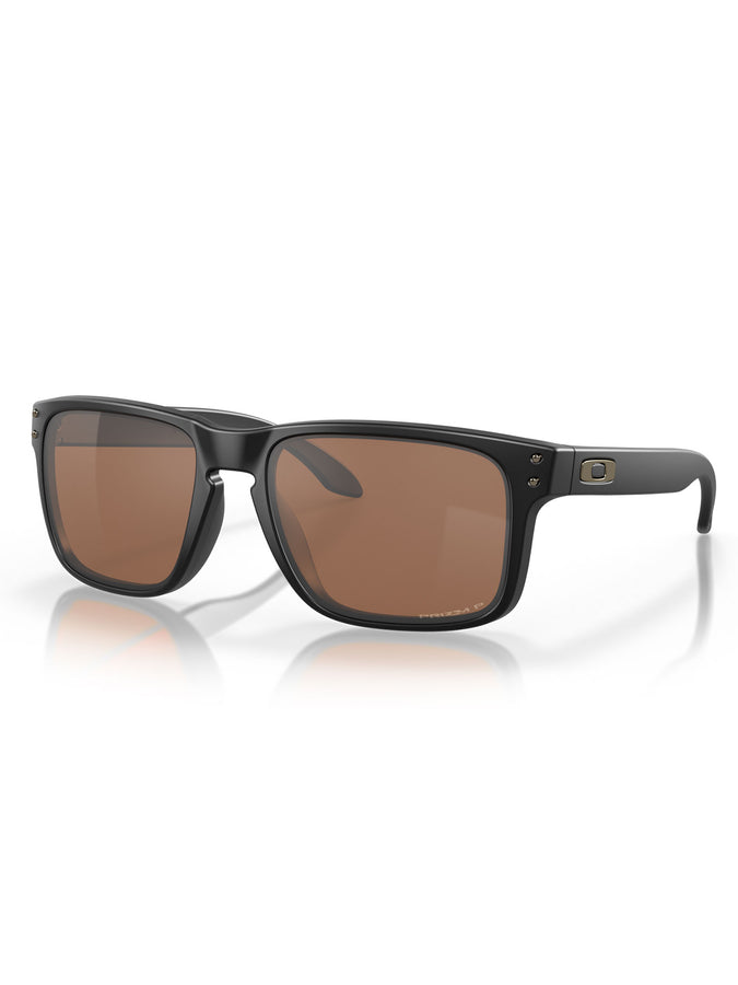 Oakley Holbrook Matte Black/Tungsten Prizm Polarized Sunglasses | MATTE BLACK/PRIZM TUNGSTEN