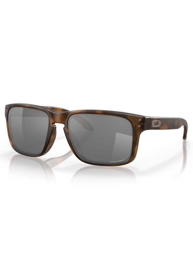 Oakley Holbrook Matte Brown Tortoise/Prizm Black Sunglasses | MATTE BROWN TORT/PRIZM BLACK