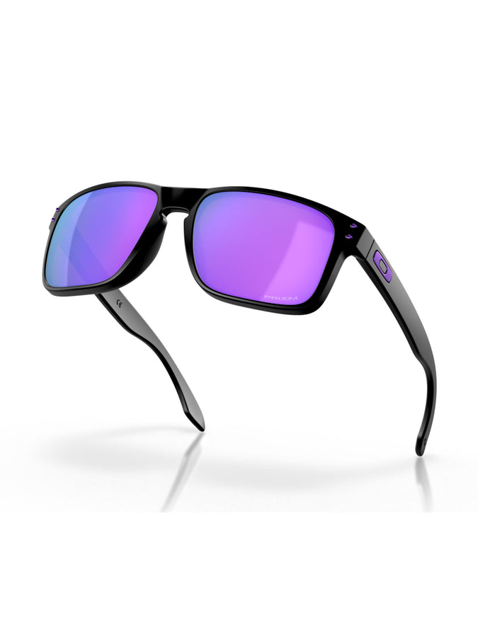 Oakley Holbrook Matte Black/Prizm Violet Sunglasses | MATTE BLACK/PRIZM VIOLET