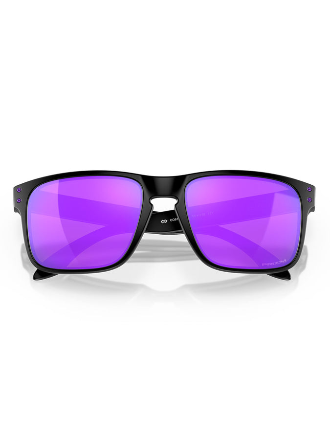 Oakley Holbrook Matte Black/Prizm Violet Sunglasses | MATTE BLACK/PRIZM VIOLET