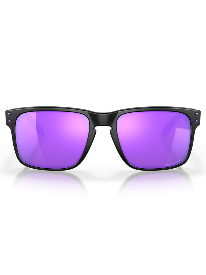 Oakley Holbrook Matte Black/Prizm Violet Sunglasses | MATTE BLACK/PRIZM VIOLET