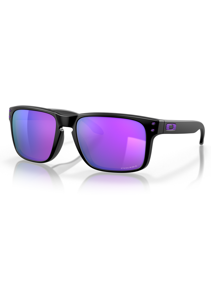 Oakley Holbrook Matte Black/Prizm Violet Sunglasses | MATTE BLACK/PRIZM VIOLET