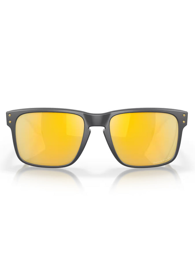 Oakley Holbrook Matte Carbon/Prizm 24k Polarized Sunglasses | MAT CARBON/PRIZM 24K POL