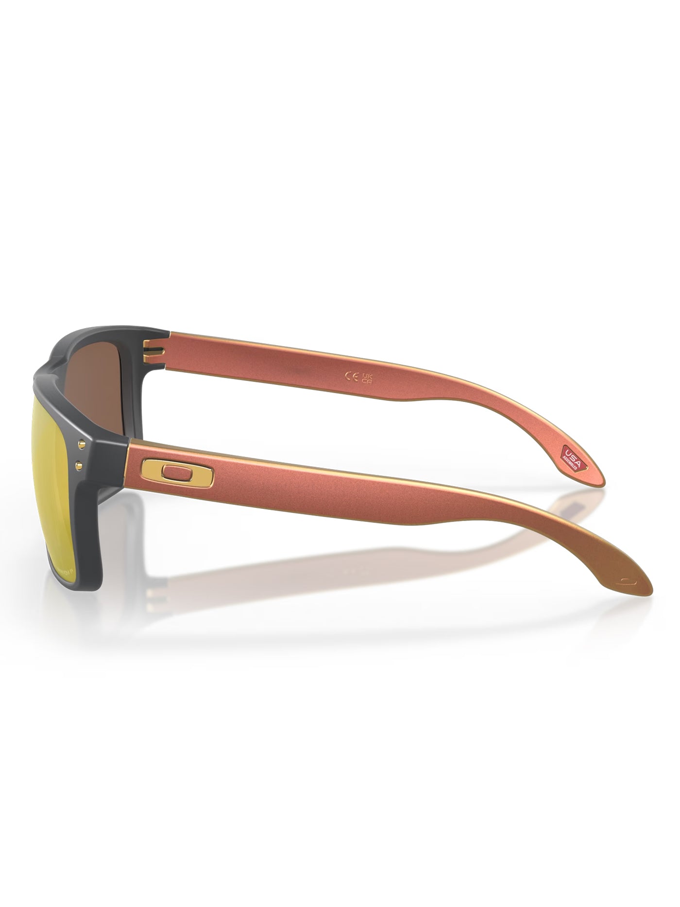 Oakley Holbrook Matte Carbon/Prizm 24k Polarized Sunglasses