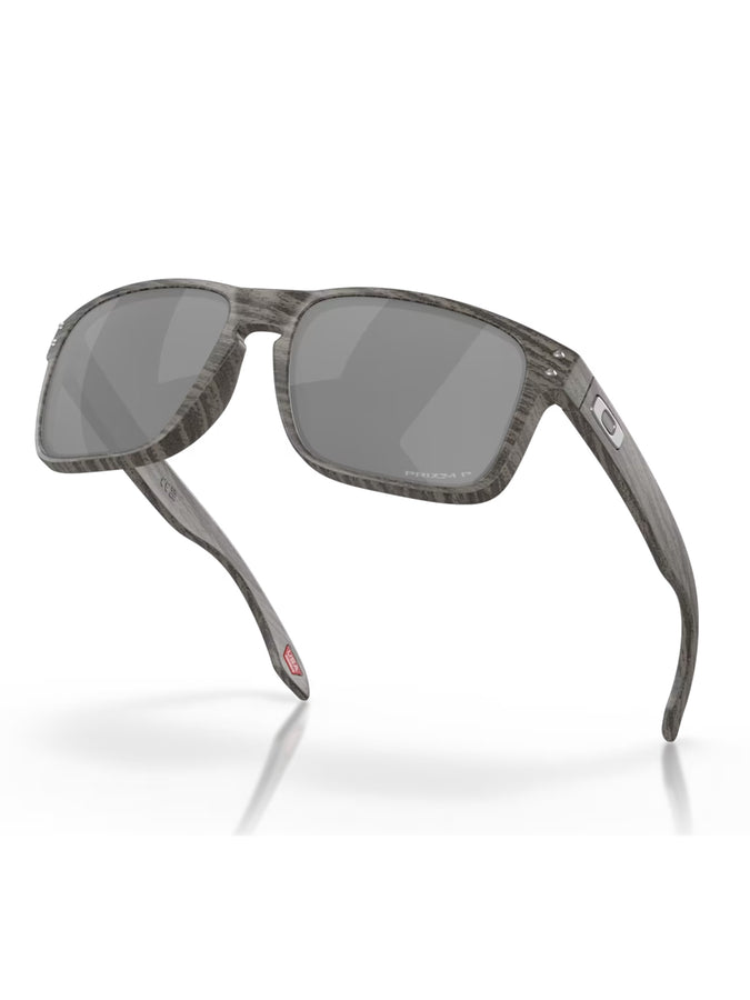 Oakley Holbrook Woodgrain/Prizm Black Polarized Sunglasses | WOODGRAIN/PRIZM BLACK POL