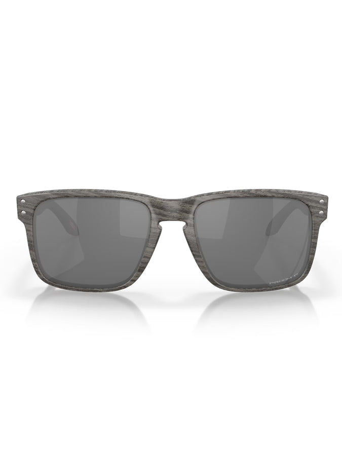 Oakley Holbrook Woodgrain/Prizm Black Polarized Sunglasses | WOODGRAIN/PRIZM BLACK POL