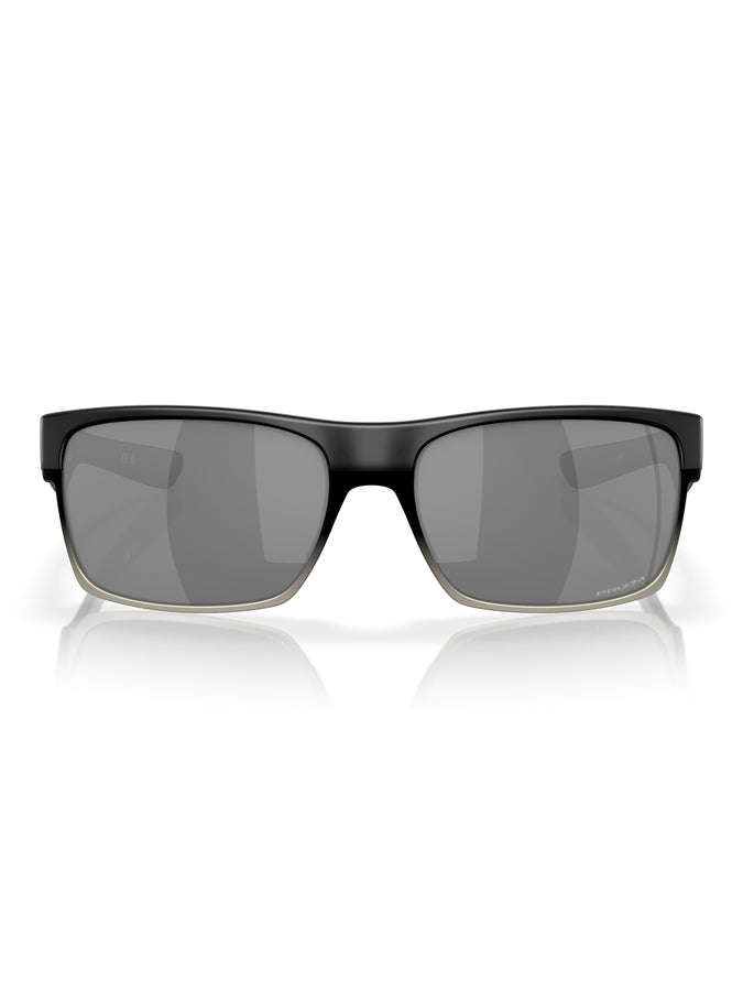 Oakley Two Face Machinist Matte Blac/Chrome Irid Sunglasses | MATTE BLACK/CHROME IRID