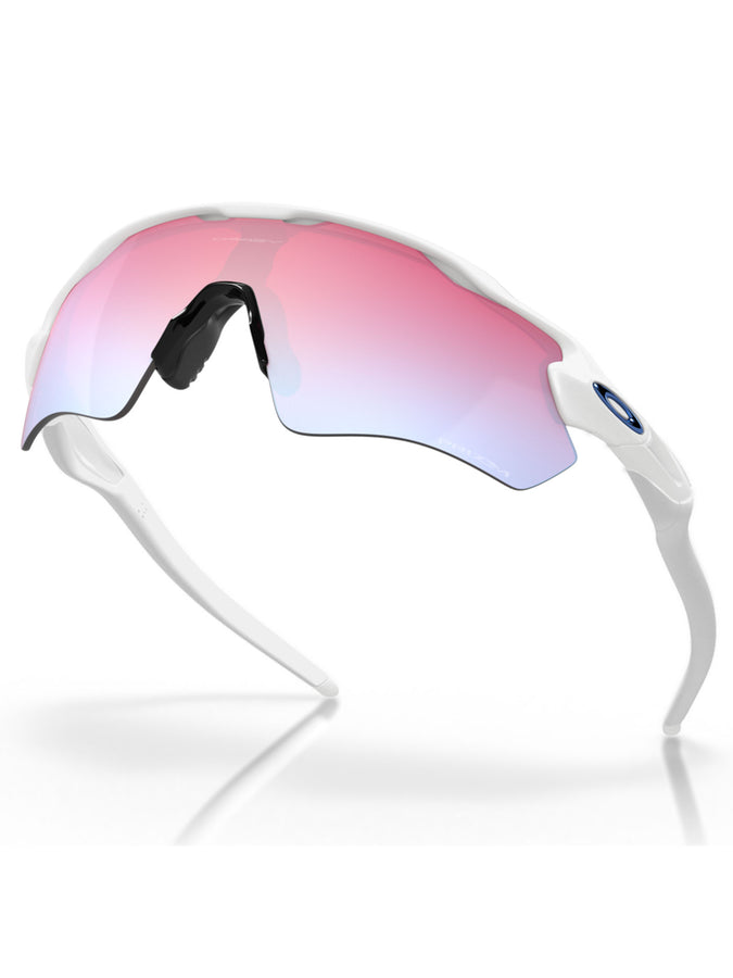 Oakley Radar EV Path Plshd Wht/Prizm Snow Sapphire Sunglasses | PLSHD WHT/PRIZM SNOW SAPPHIRE
