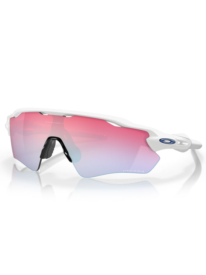 Oakley Radar EV Path Plshd Wht/Prizm Snow Sapphire Sunglasses | PLSHD WHT/PRIZM SNOW SAPPHIRE