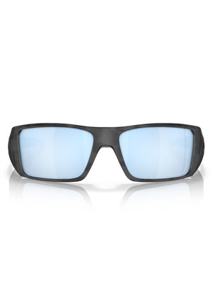 Oakley Heliostat Black Camo/Prizm Deep Water Pol Sunglasses