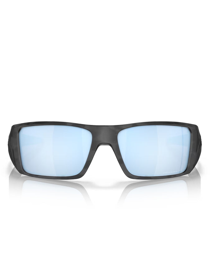 Oakley Heliostat Black Camo/Prizm Deep Water Pol Sunglasses | MAT BLK CAM/PRZM DEEP WTR