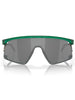 Oakley BXTR Metal Transparent Viridian/Prizm Black Sunglasses