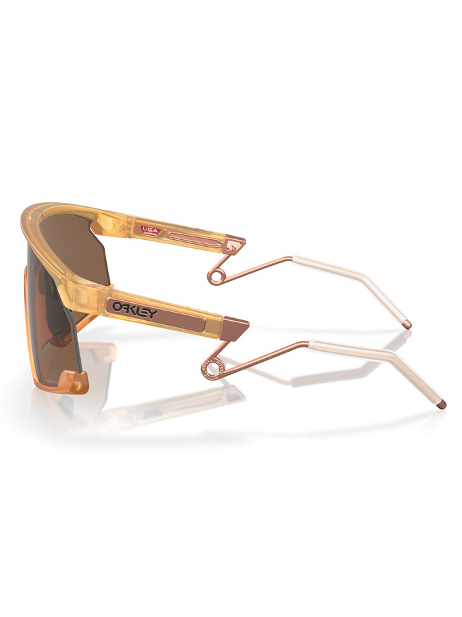 Oakley Bxtr Metal Matte Transparent Light Curry/Prizm Bronze Sunglasses | MAT TRANS LGT CURRY/PRZM BRNZE