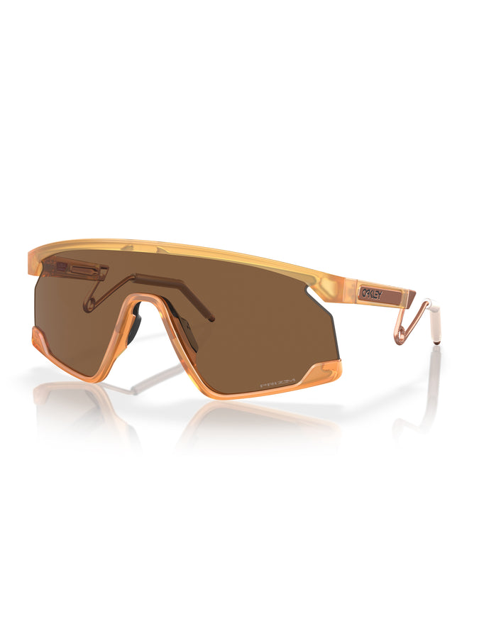Oakley Bxtr Metal Matte Transparent Light Curry/Prizm Bronze Sunglasses | MAT TRANS LGT CURRY/PRZM BRNZE