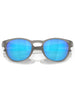 Oakley Latch Matte Grey/Prizm Sapphire Polarized Sunglasses