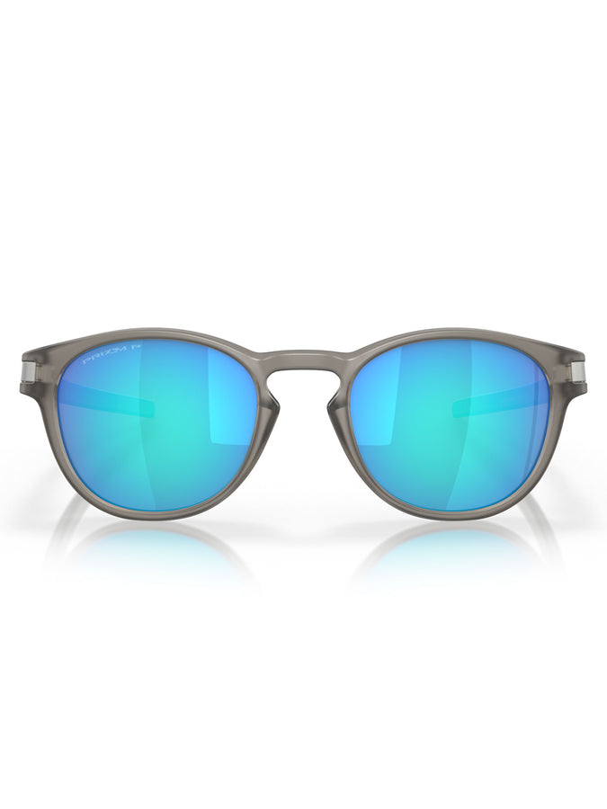 Oakley Latch Matte Grey/Prizm Sapphire Polarized Sunglasses | GREY INK/PRIZM SAPPHIRE