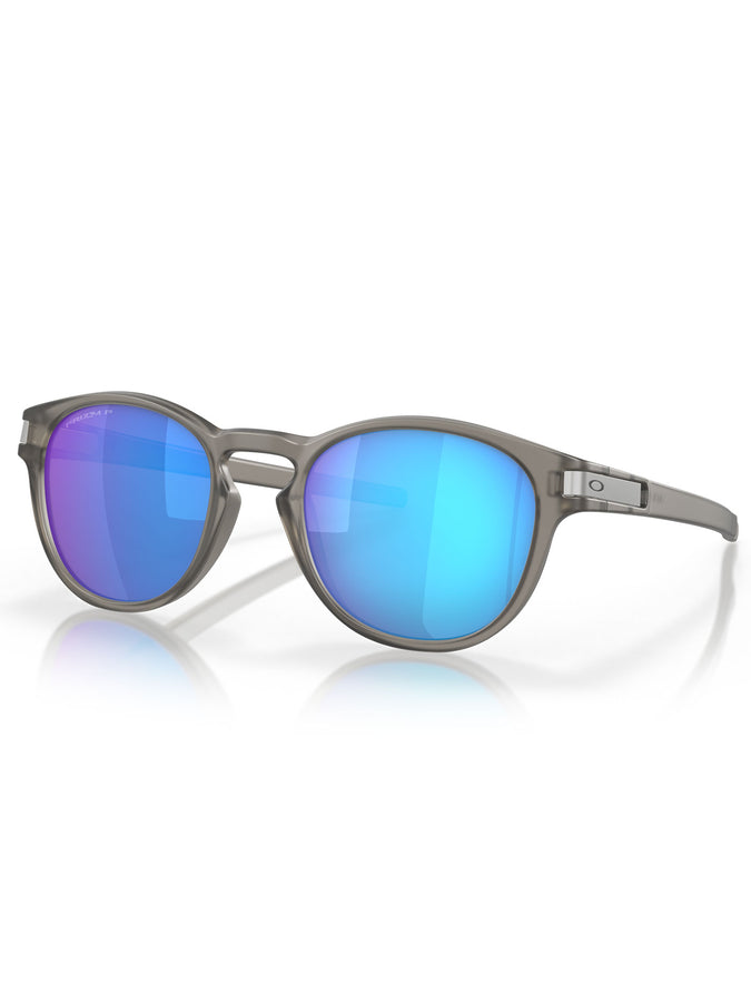 Oakley Latch Matte Grey/Prizm Sapphire Polarized Sunglasses | GREY INK/PRIZM SAPPHIRE