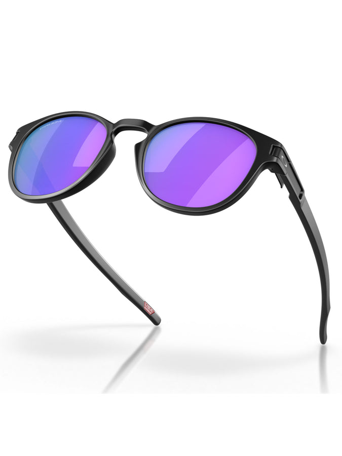 Oakley Latch Matte Black/Prizm Violet Sunglasses | MATTE BLACK/PRIZM VIOLET